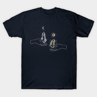 Moon and Sun Crystals T-Shirt